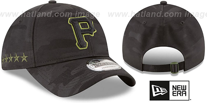 Pirates 2018 MEMORIAL DAY 'STARS N STRIPES STRAPBACK' Hat by New Era
