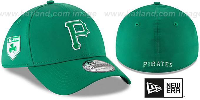 Pirates 2018 'ST PATRICKS DAY' FLEX Hat by New Era