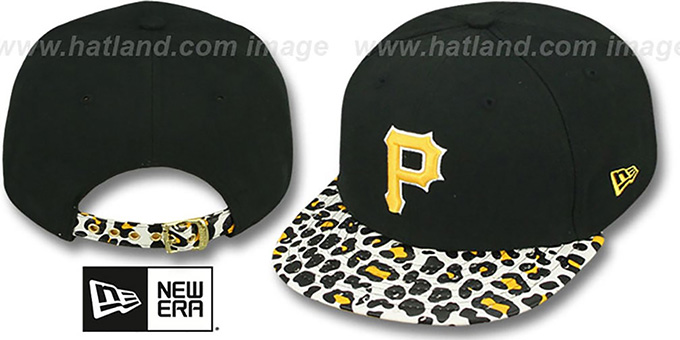 Pirates 'OSTRICH-LEOPARD STRAPBACK' Hat by New Era