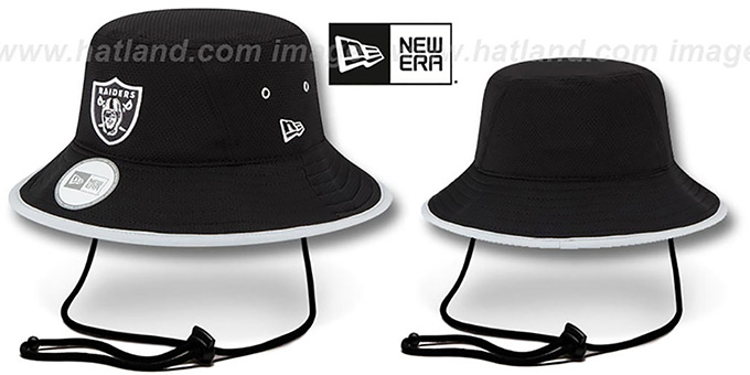 Raiders '2014 NFL TRAINING BUCKET' Black Hat by New Era