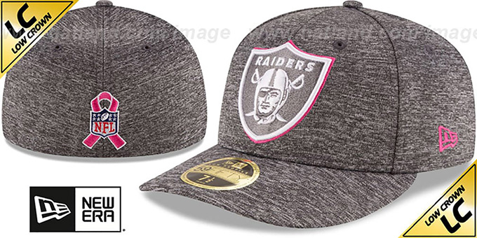 Raiders '2016 LOW-CROWN BCA' Grey Fitted Hat by New Era