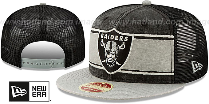 raiders hat snapback