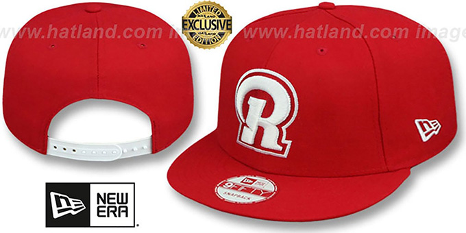 Rams 'R TEAM-BASIC SNAPBACK' Red-White Hat by New Era