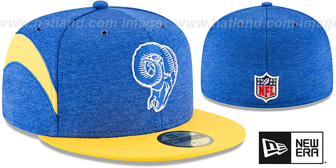 los angeles rams fitted hat