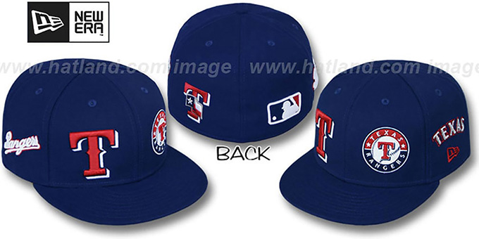 Rangers 'EVOLUTION' Fitted Hat by New Era - navy