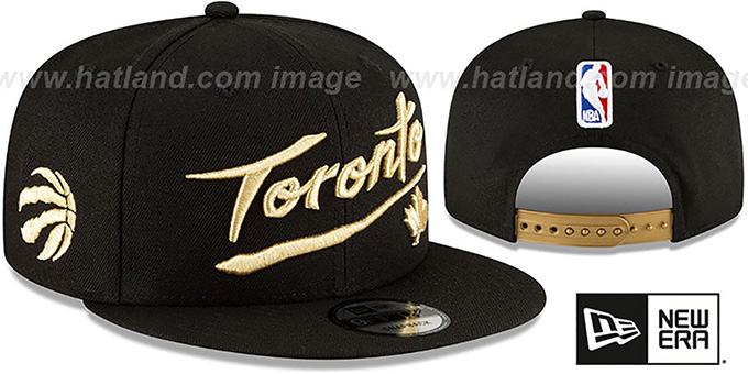 Raptors 20-21 'CITY-SERIES' SNAPBACK Black Hat by New Era