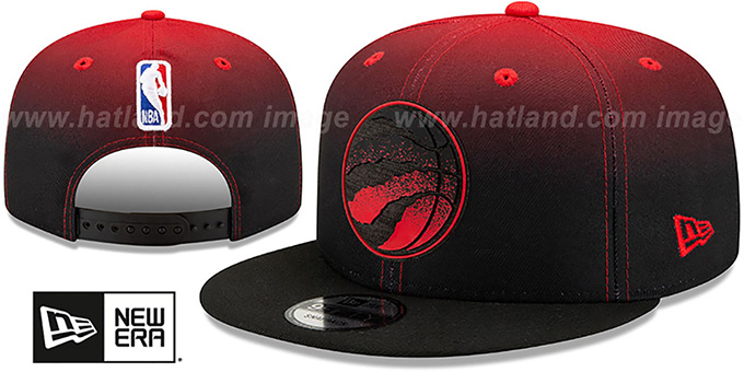 Raptors 'BACK HALF FADE SNAPBACK' Hat by New Era