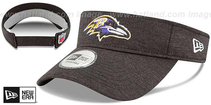 Ravens '18 NFL STADIUM' Black Visor by New Era