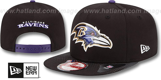 Ravens '2015 NFL DRAFT SNAPBACK' Black Hat by New Era