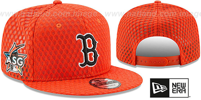 Red Sox '2017 MLB HOME RUN DERBY SNAPBACK' Orange Hat by New Era
