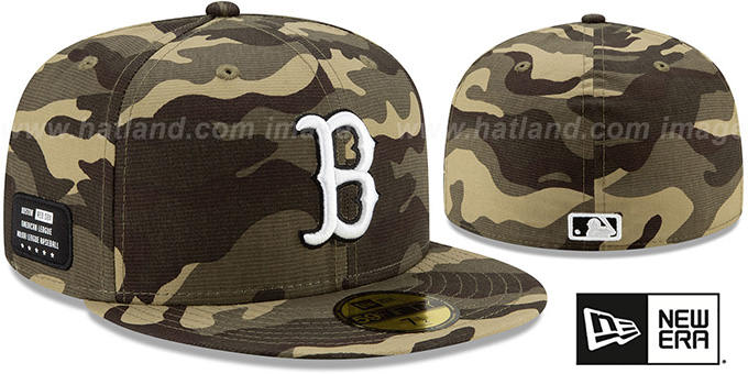 Red Sox 2021 ARMED FORCES 'STARS N STRIPES' Hat by New Era