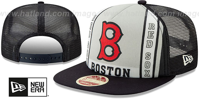 Red Sox 'BANNER FOAM TRUCKER SNAPBACK' Hat by New Era