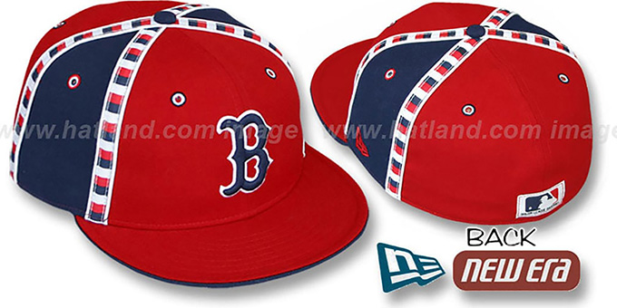 Red Sox 'CHECKERED PAST' Fitted Hat by New Era