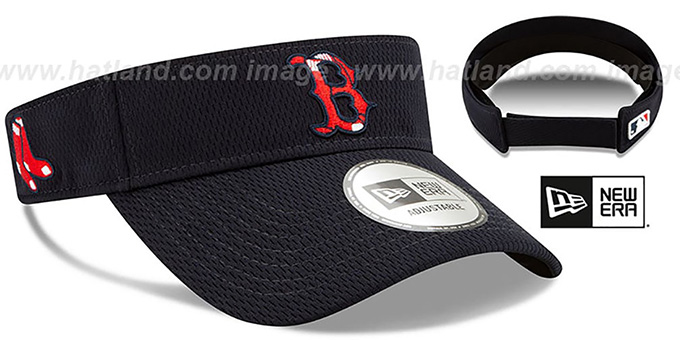 Red Sox 'DASHMARK BP VISOR' Navy by New Era
