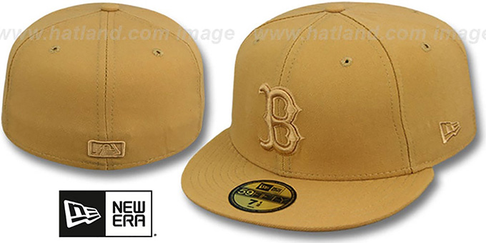 yellow boston red sox hat
