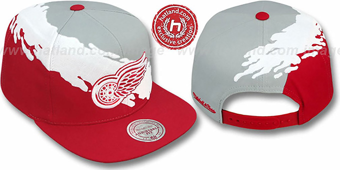 red wings snapback hat