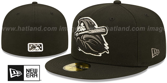 Red Wings 'THEME NIGHT' Black Fitted Hat by New Era