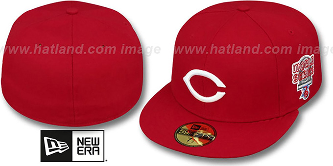 Reds 1976 'WORLD SERIES CHAMPS' GAME Hat by New Era