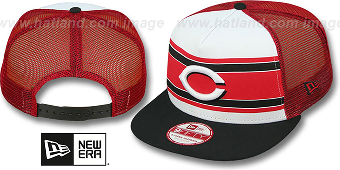 Cincinnati Reds BAND-SLAP SNAPBACK Hat by New Era
