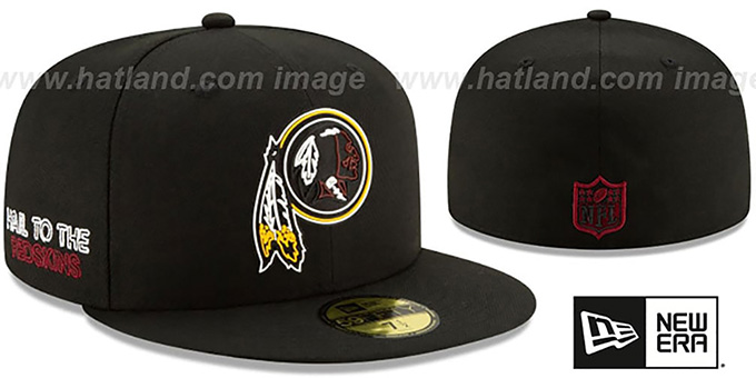 Redskins '2020 NFL VIRTUAL DRAFT' Black Fitted Hat by New Era