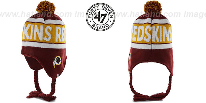 Redskins 'CRANBROOK' Knit Beanie Hat by Twins 47 Brand