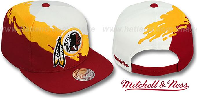 redskins snapback mitchell and ness