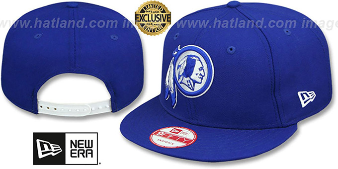 Redskins 'TEAM-BASIC SNAPBACK' Royal-White Hat by New Era