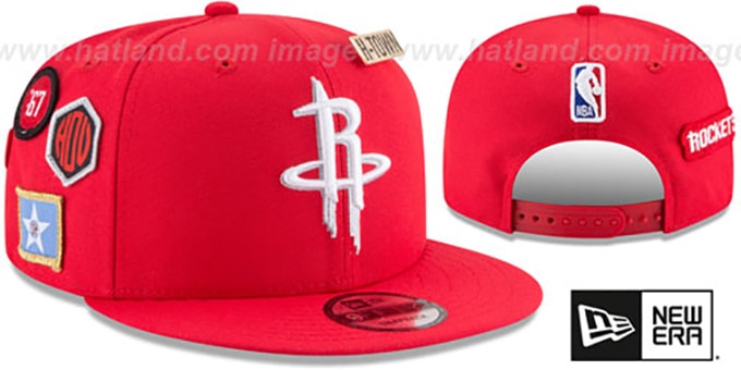 Rockets '2018 NBA DRAFT SNAPBACK' Red Hat by New Era