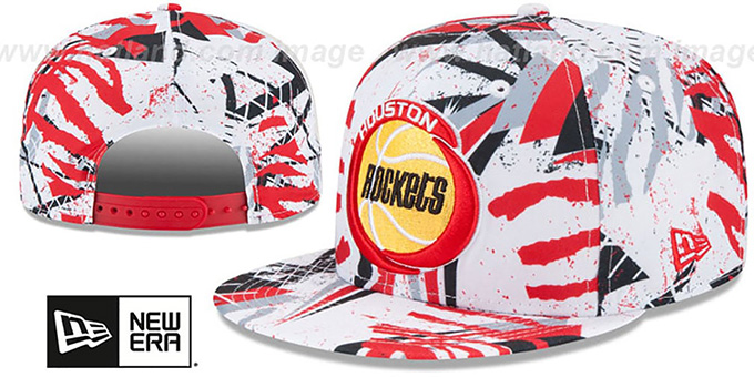 Rockets 'GEOMET TRICK SNAPBACK' Hat by New Era