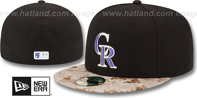 Rockies '2015 STARS N STRIPES' Fitted Hat by New Era