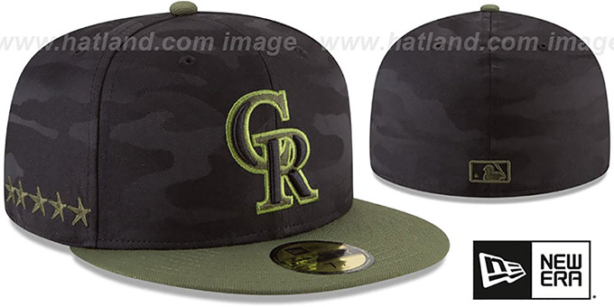 Rockies 2018 MEMORIAL DAY 'STARS N STRIPES' Hat by New Era