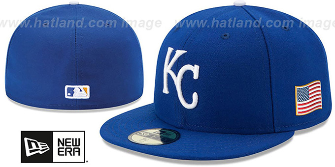 Royals '2015 STARS-N-STRIPES 911 GAME' Hat by New Era