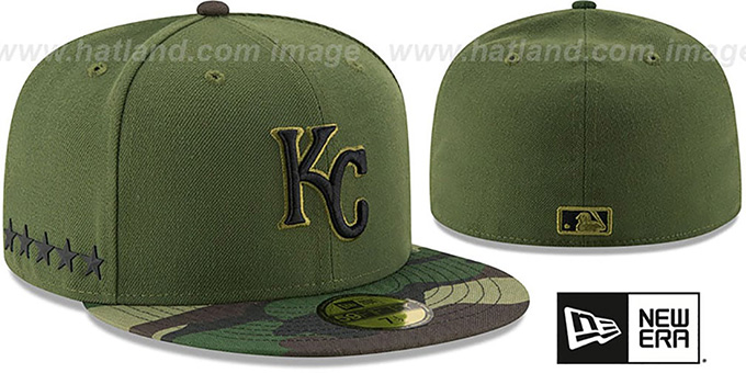 Royals 2017 MEMORIAL DAY 'STARS N STRIPES' Hat by New Era