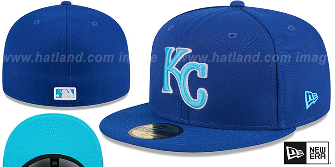 Royals 2024 'FATHERS DAY' Fitted Hat by New Era