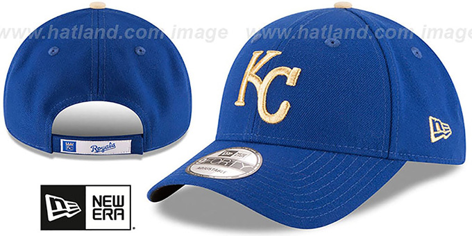 Royals 'THE-LEAGUE ALTERNATE STRAPBACK' Royal Hat by New Era