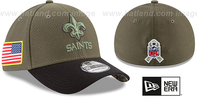 saints salute to service hat
