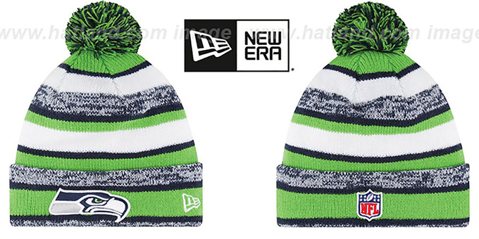 Seahawks '2014 STADIUM' Knit Beanie Hat by New Era