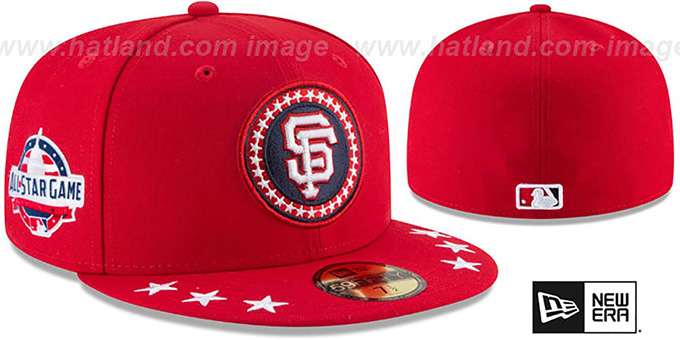 SF Giants '2018 MLB ALL-STAR WORKOUT' Fitted Hat by New Era