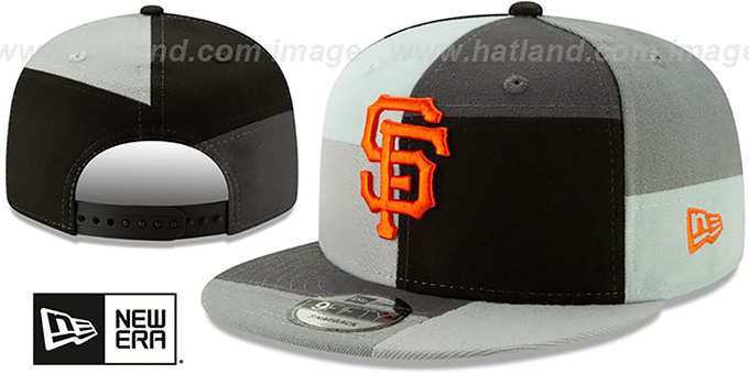 SF Giants 'MONOCHROME PATCHWORK SNAPBACK' Hat by New Era