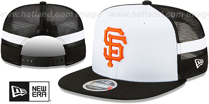 SF Giants 'SIDE-STRIPED TRUCKER SNAPBACK' Hat by New Era
