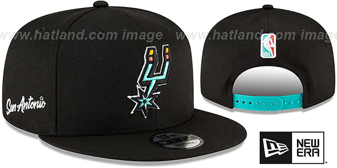 Spurs 20-21 'CITY-SERIES' ALTERNATE SNAPBACK Black Hat by New Era