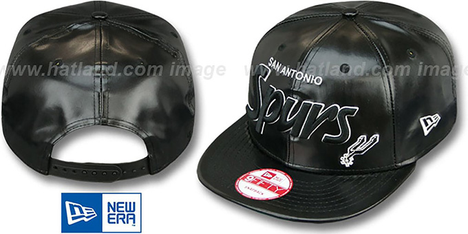 Spurs 'REDUX SNAPBACK' Black Hat by New Era