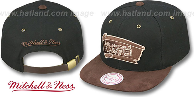 brown mitchell and ness hat