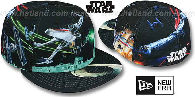 Star Wars 'ALL-OVER BATTLE' Fitted Hat by New Era