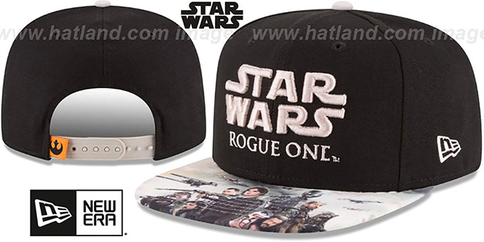 Star Wars 'ROGUE ONE HERO SNAPBACK' Black Hat by New Era