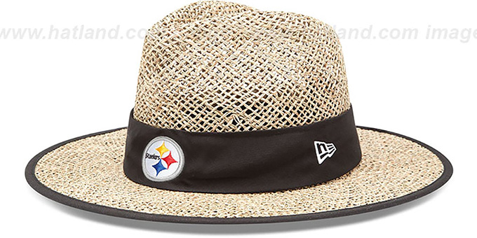 Steelers 'NFL TRAINING STRAW' Hat by New Era