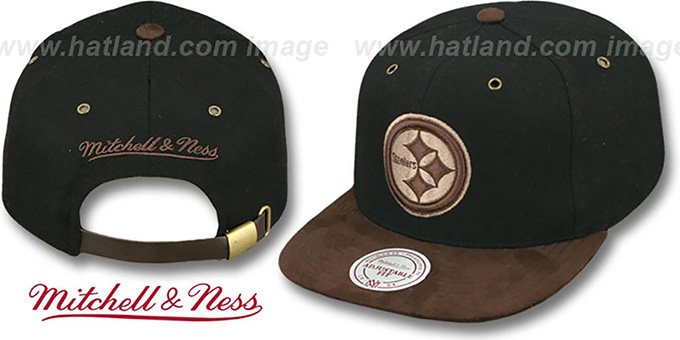 brown mitchell and ness hat