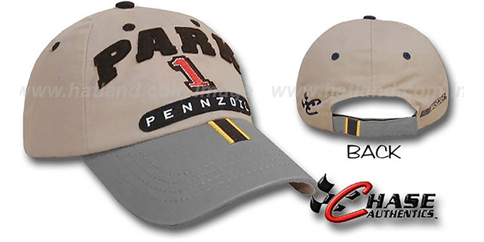 Steve Park 'SPEED LEAGUE' Racing Hat - khaki-grey