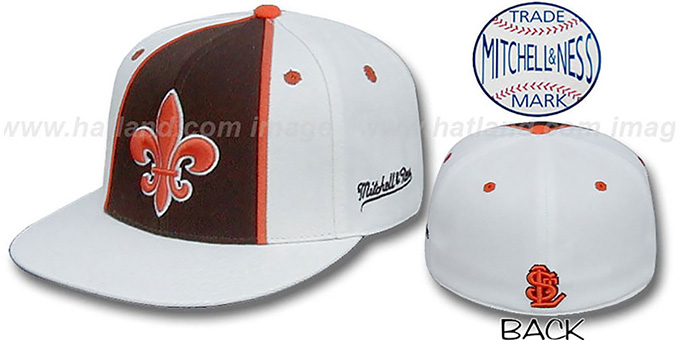 StL Browns 'ALTERNATE ZELLA' Hat by Mitchell and Ness