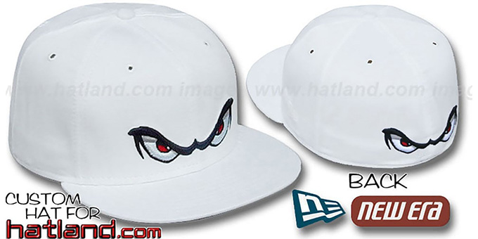 Storm 'BACK EYES' Fitted Hat by New Era - white